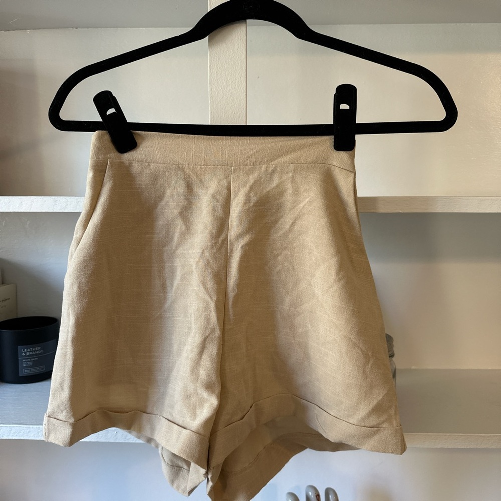 Princess Poly Tan Shorts